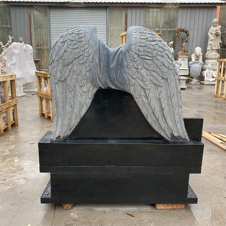 black granite tombstone hebei black