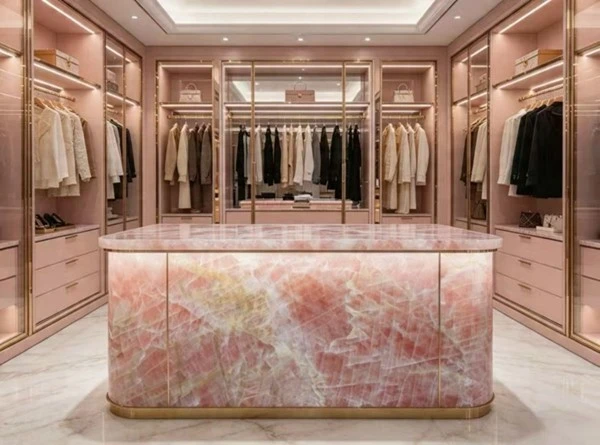 Cristallo Rosa Quartzite Island