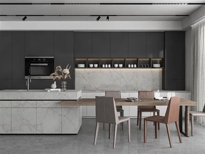 Alpine White Quartz Countertops