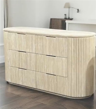 Travertine kabinet