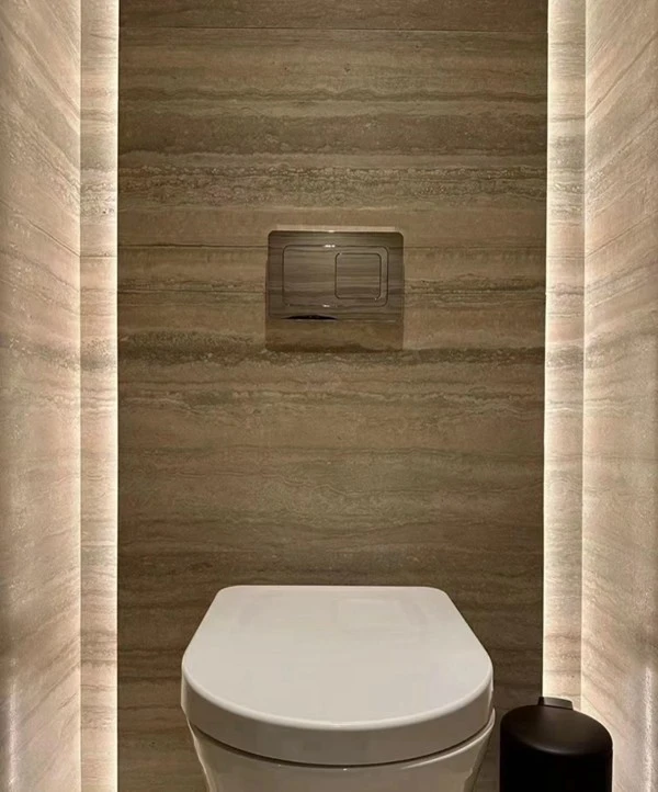 Travertini Grigio bathroom wall Tiles