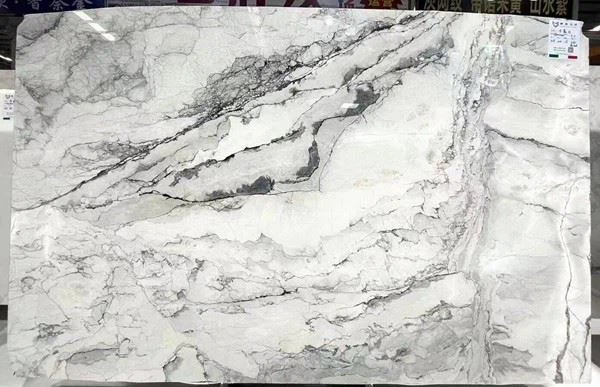 Camus White Marble slabs